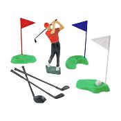 Kit de décoration de gâteau golf