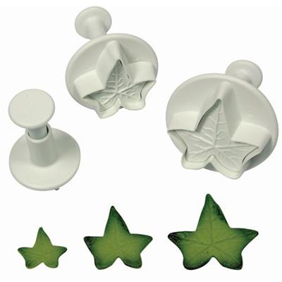 Emporte-pièces à piston lierre x3 petit