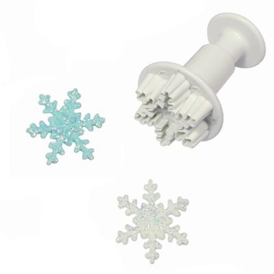 Emporte-pièce à piston Flocon de neige 6,5cm