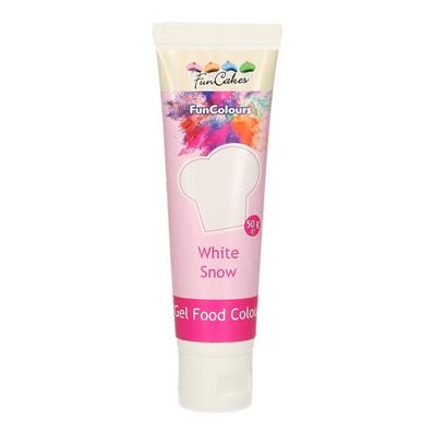 Colorant gel blanc