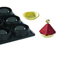 Moule à tartelettes rondes unies