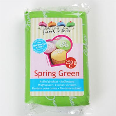 Pâte à sucre vert prairie 250g