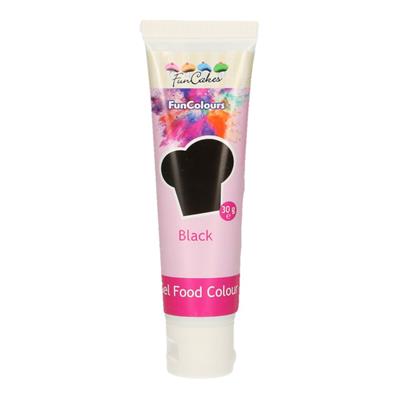 Colorant gel noir