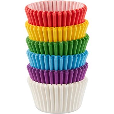 Mini caissettes multicolores x150