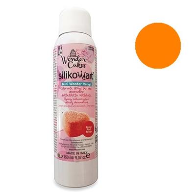 Spray effet velours orange